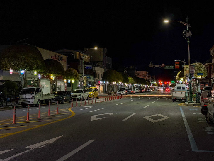 보도 1) 단양 시내에 설치된 삼족오등(3)