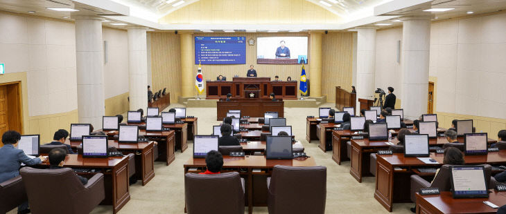 안산시의회, 제301회 임시회 ‘개회