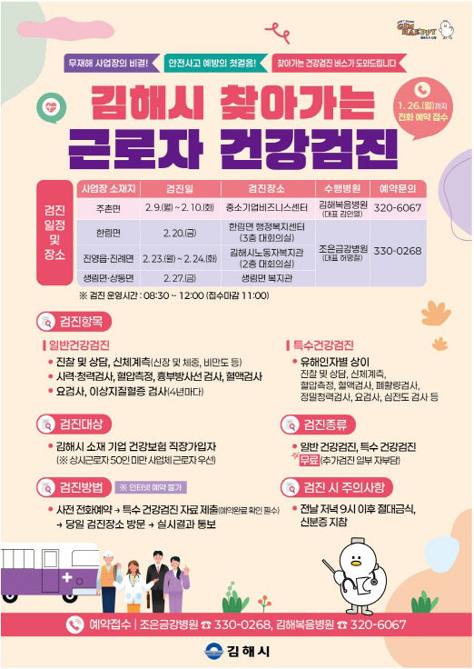 1.20(김해시  찾아가는 근로자 건강검진 실시)1