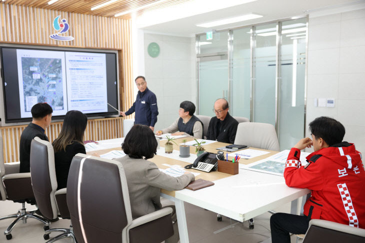 1.21.보은군, 재해안전지대(중초지구