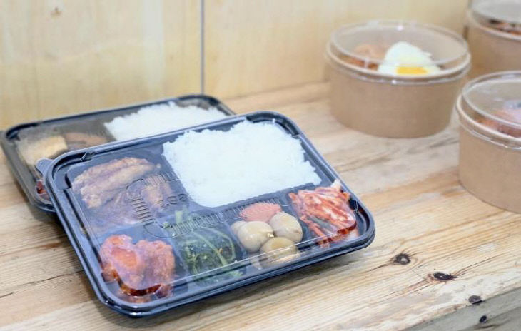 8.착한도시락에서 판매하는 도시락 모습