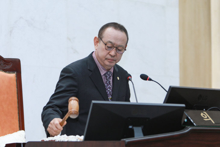 예산군의회 장순관 의장