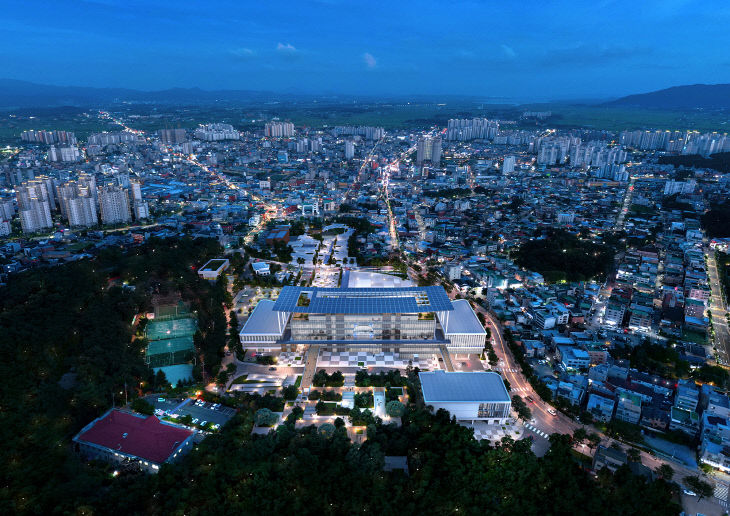 1. ②시청사 건립사업 조감도