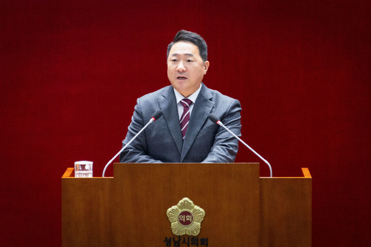 성남시의회 국민의힘협의회 대표의원 정용한