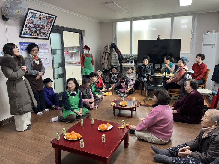 신풍면 한파쉼터 현장 점검