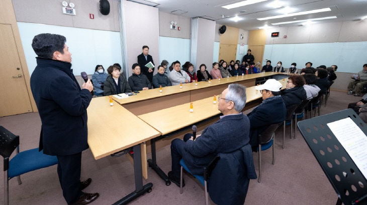 제천중앙시장 상인 간담회 개최
