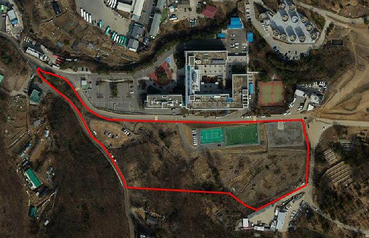 기업혁신과-야탑밸리 항공사진