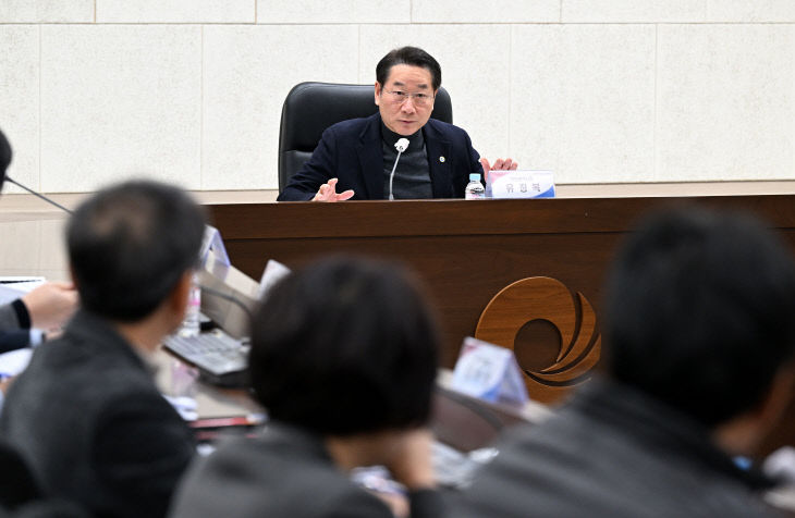 자치구 출범 준비상황보고