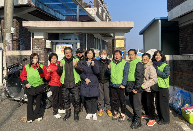 옥룡동 복지봉사단 봉사활동 사진