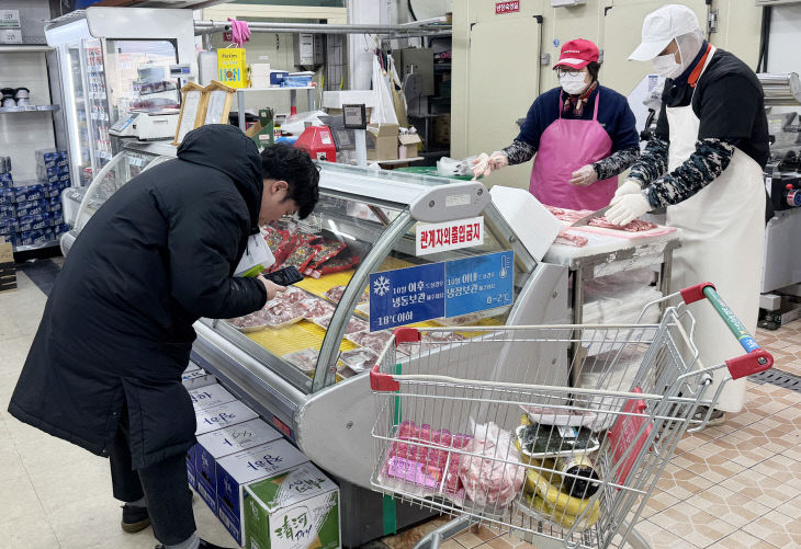 충남세종농협 축산물위생점검사진1