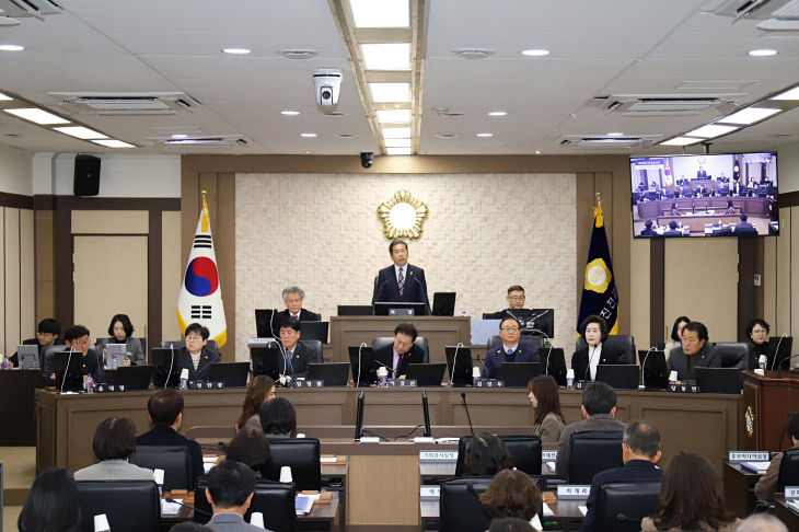 제334회 임시회 제1차 본회의