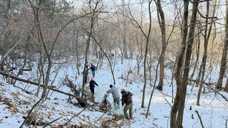 야생동물 불법 포획도구 근절 활동 나서 (2)