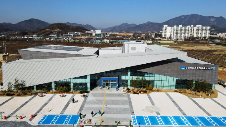 음성 반다비 국민체육센터 전경.(음성군 제공)