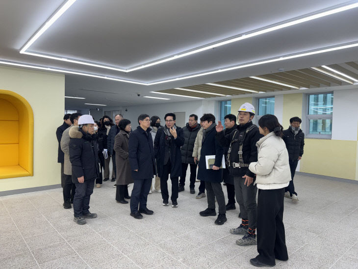 인천광역시교육청, 3월 개교 앞둔 신설학교 점검