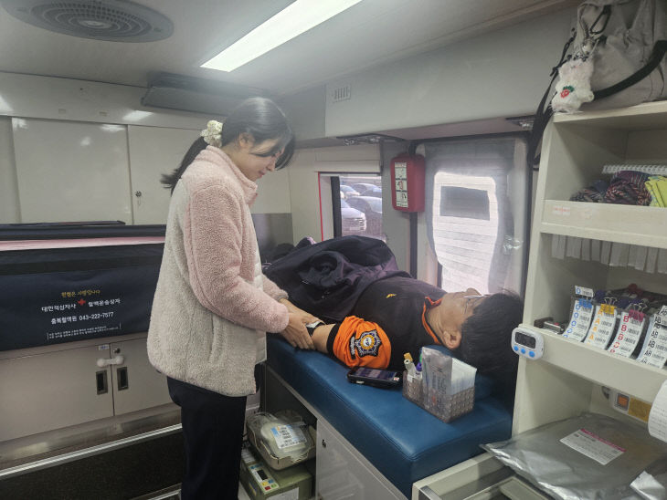 음서소방서 헌혈