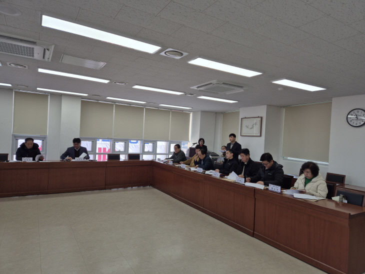 길상면, 이장단에 2026년 달라지는 군정 시책 안내