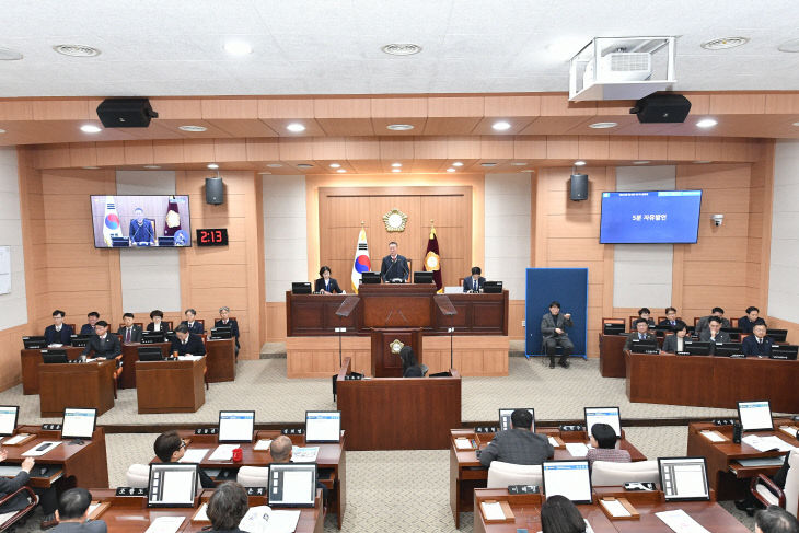 김해시의회 제276회 임시회 1차 본회의 사진 (1)