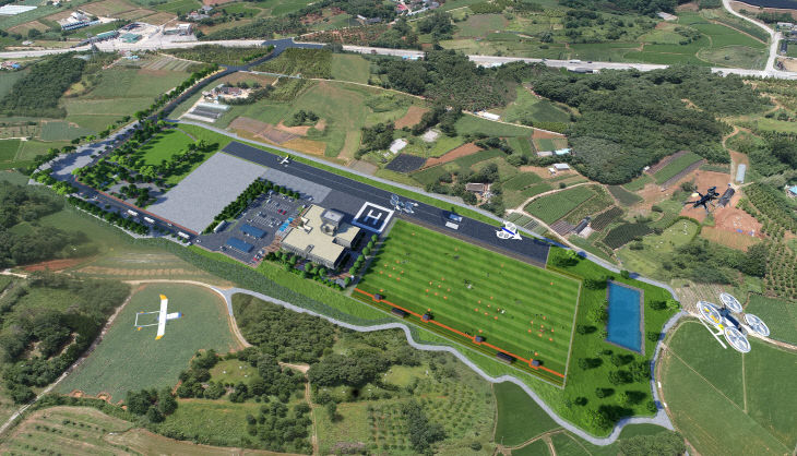 [자료사진] 고창(호남권) 드론통합지원센터 조감도