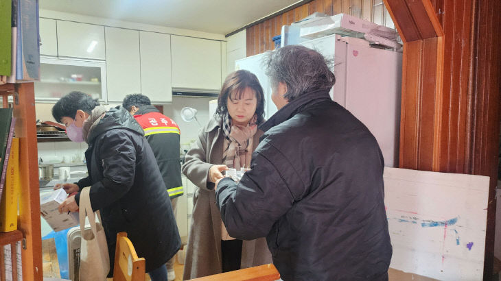 옥룡동 취약계층 돌봄