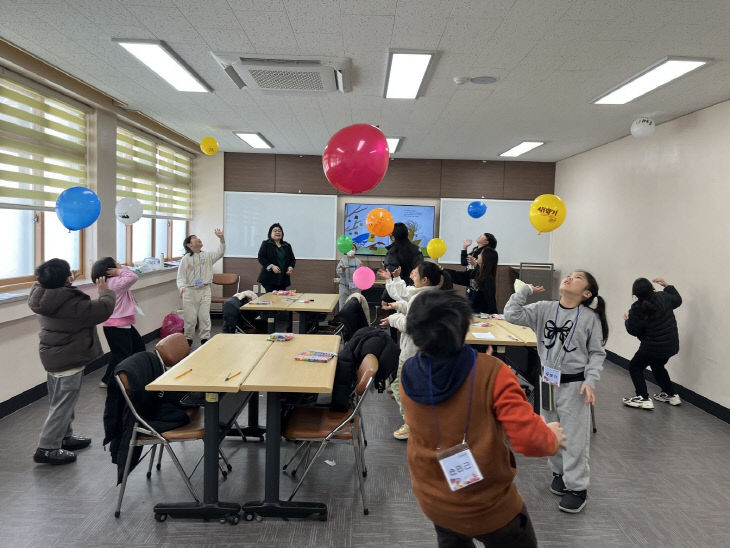 증평군청소년수련관 청수네 겨울방학 프로그램 운영 사진