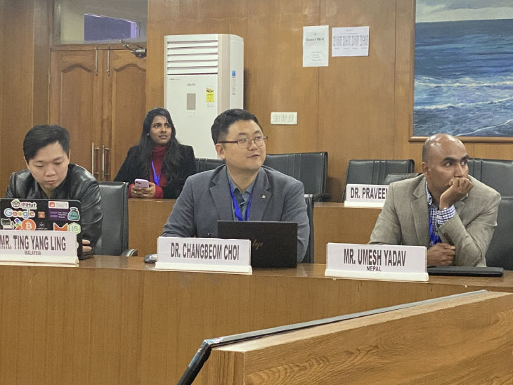 국립한밭대학교 SW융합연구소장 최창범 교수 국제회의 발표