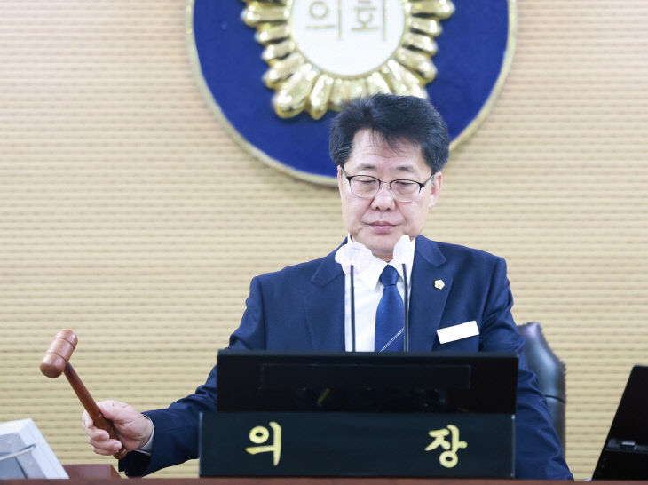 청양군의회 제317회 임시회 폐회