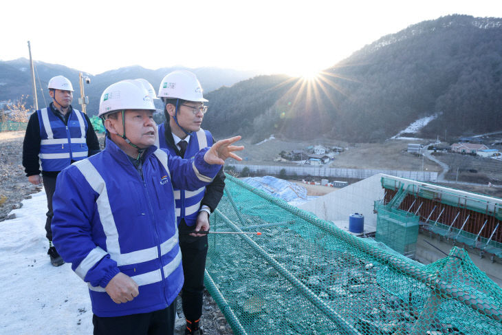 [사진] 1. 봉화댐 현장점검