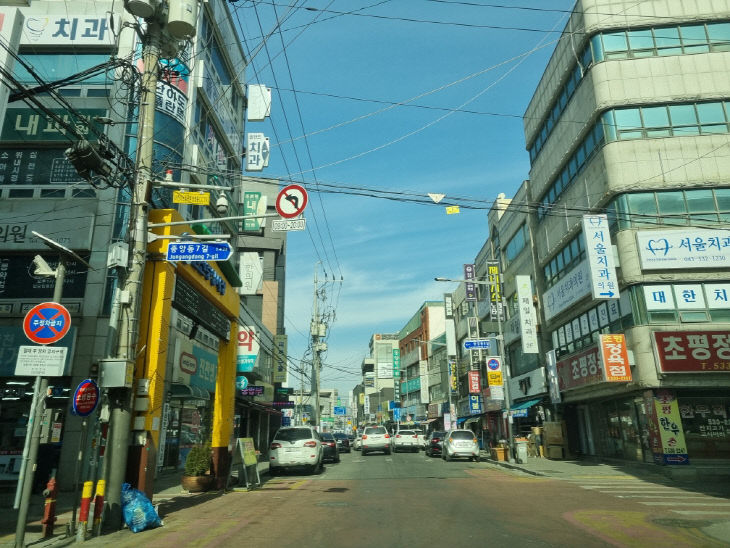 지중화 사업 대상지 사진