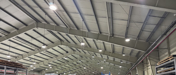 7.PEB 건축물 내부 모습