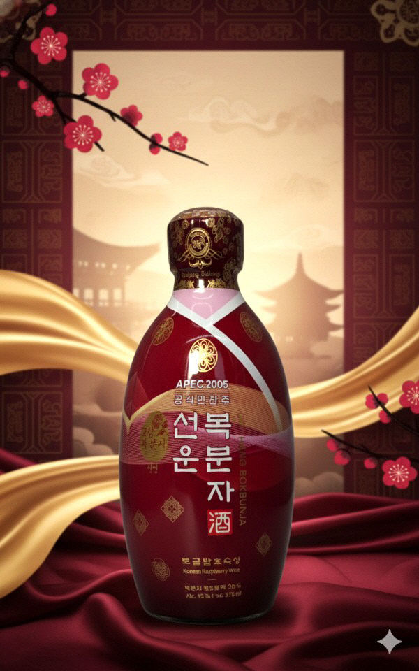 고창 복분자주 선운(제품사진)