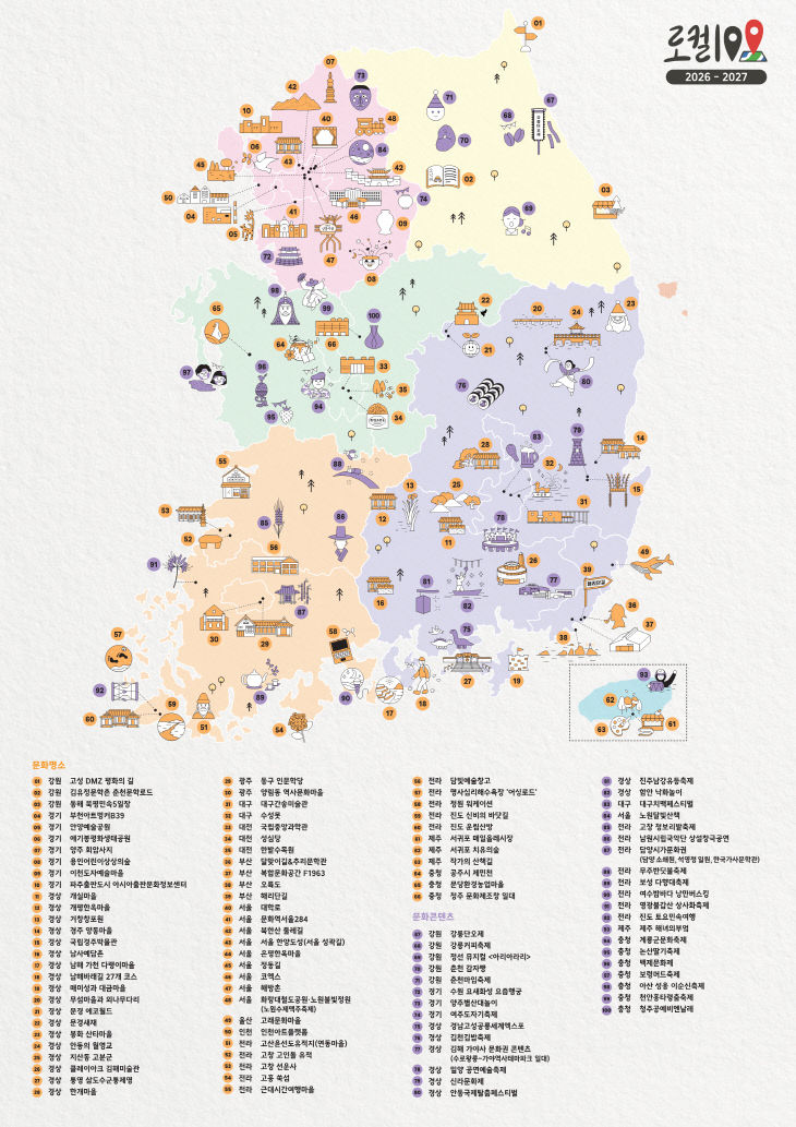 문화제조창·청주공예비엔날레, ‘로컬 100’ 2회 연속 선정.