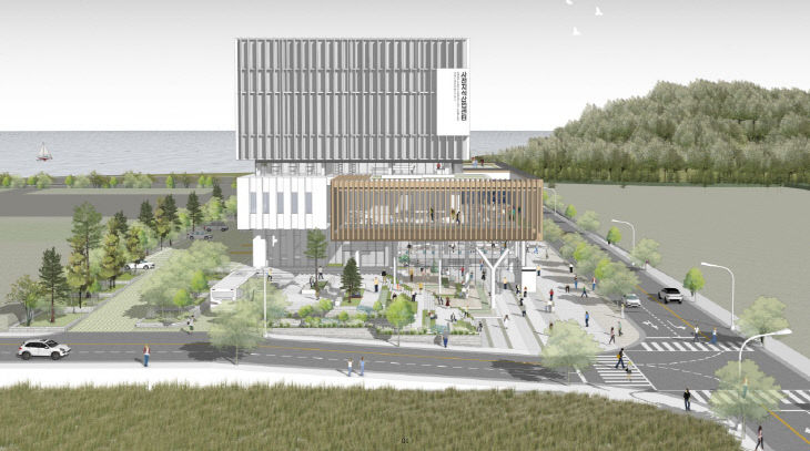 사천시 공공임대형 지식산업센터 건립사업 설계공모 당선작