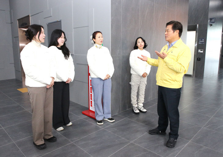 5개 주요 사업장 밀착 점검(미디어아트관)