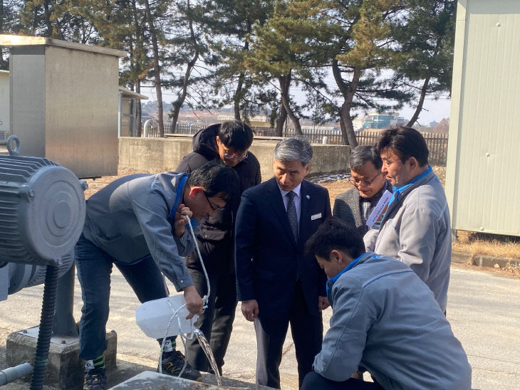 설 명절 대비 상하수도시설 현장점검
