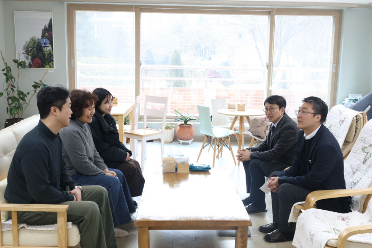 논산계룡교육지원청, 설맞이 사회복지시설 방문_1