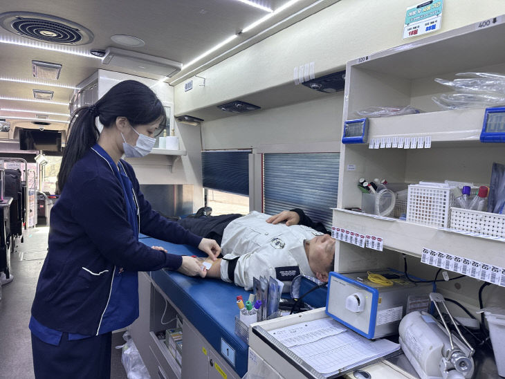 관련사진(당진소방서 사랑의 헌혈)