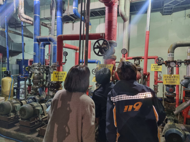 교통정책과(물류창고업체 화재안전 합동점검)1