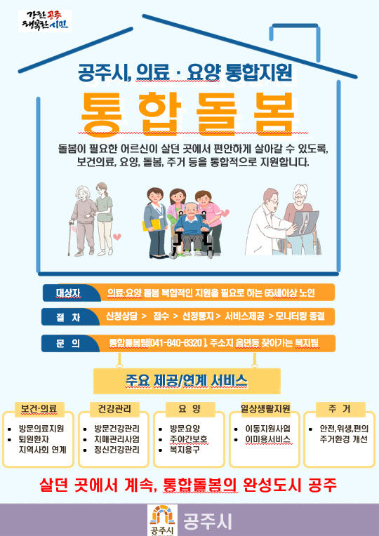 통합돌봄 사업 서비스 관련 이미지