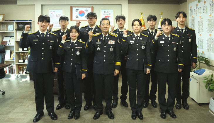 (0209) 논산소방서, 신규 소방공무원 임용장 수여