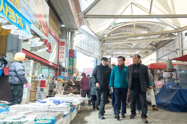 안전총괄과(김석필 권한대행 천안중앙시장 안전점검) (1)