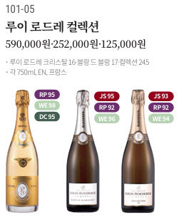 루이 로드레 샴페인 컬렉션