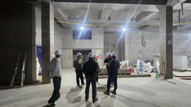 문경학생수영장 건립공사 점검)_01