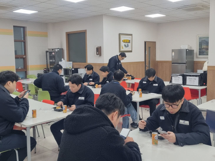 산단근로자에 천원의 아제공