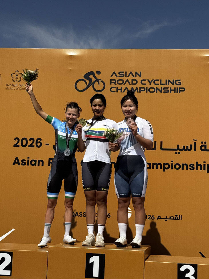 신지은 선수, 2026 도로 아시아선수권대회 동메달