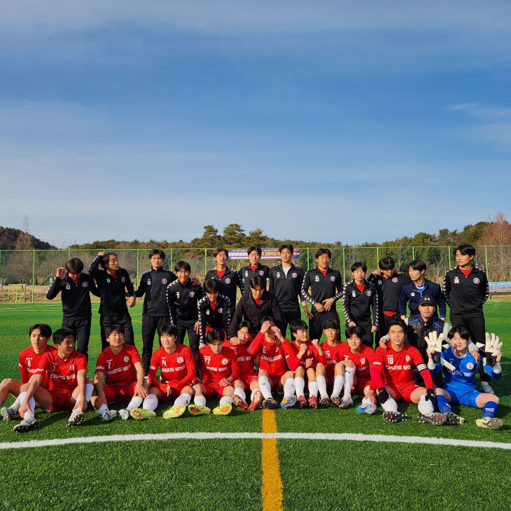 충주 충원고 축구부, 문체부장관배 전국대회 4강 진출(사진)