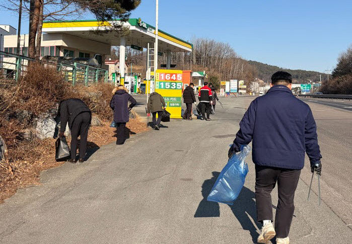 증평군 국토대청결