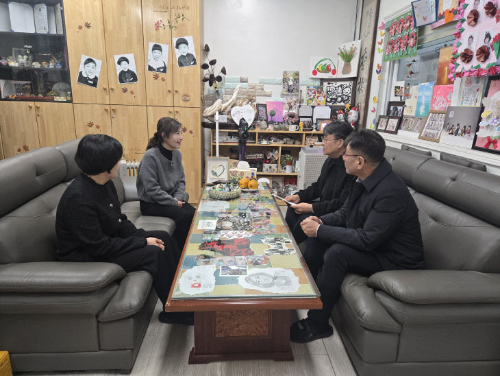 이인원 금산교육장 아동시설 방문