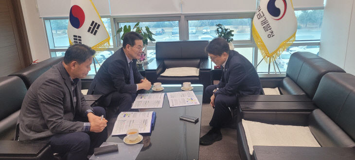 새만금개발청 방문 RE100 산업용지 전환 공식 건의