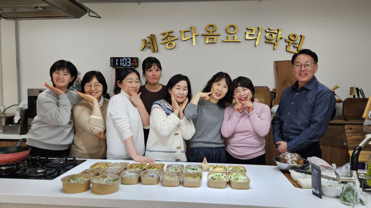 사진자료(요리 체험 실시)