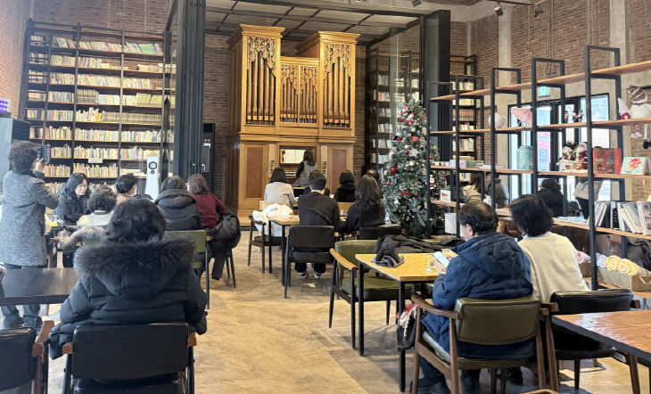 (사진)대나무파이프오르간 연주